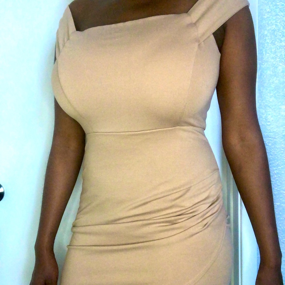 Nude Forever 21 Dress